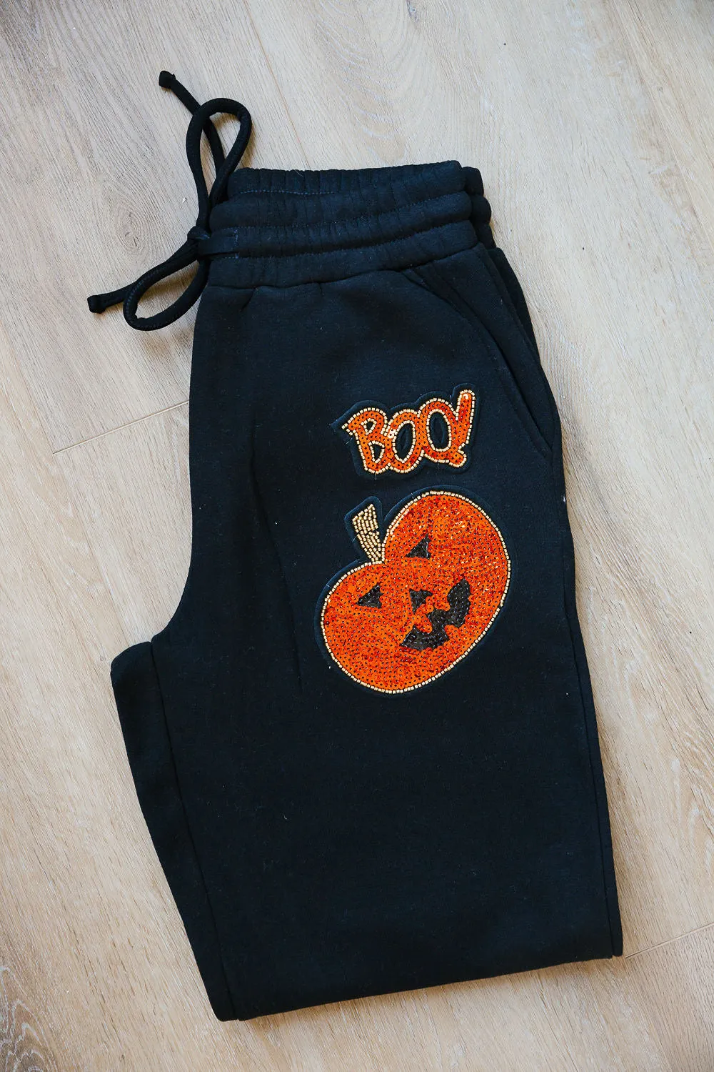 BOO! PUMPKIN JOGGERS