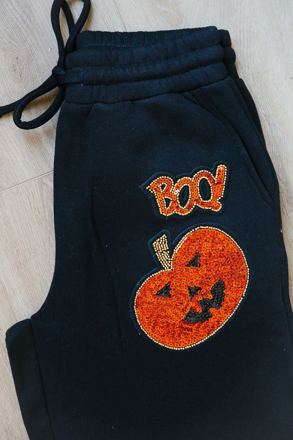 BOO! PUMPKIN JOGGERS