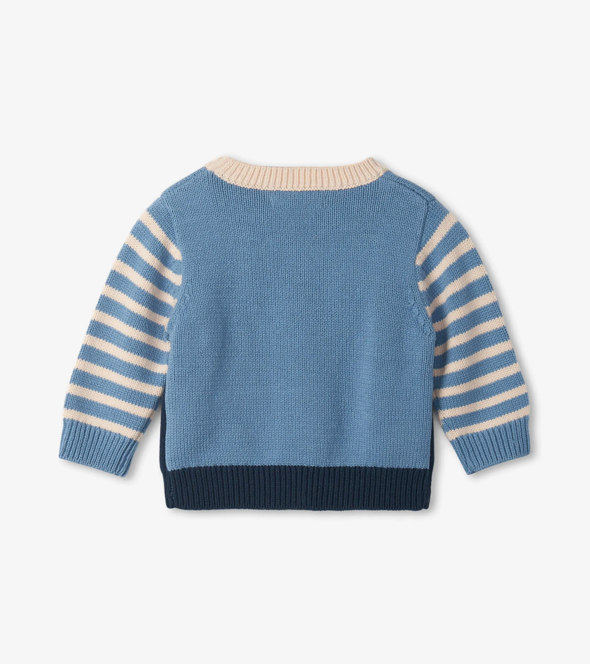 Cheerful Bear Baby Sweater