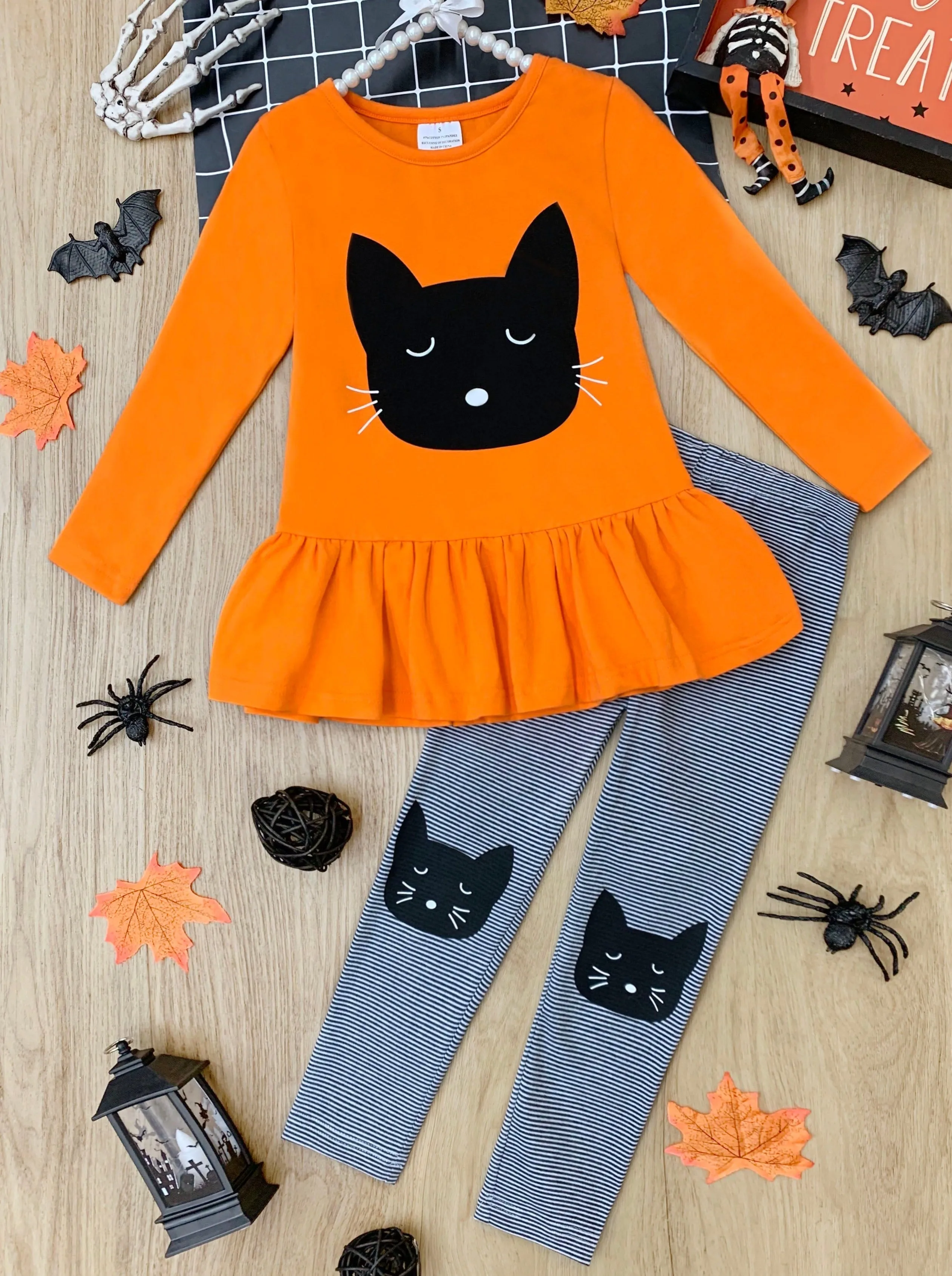 Cool Cats Tunic And Legging Set