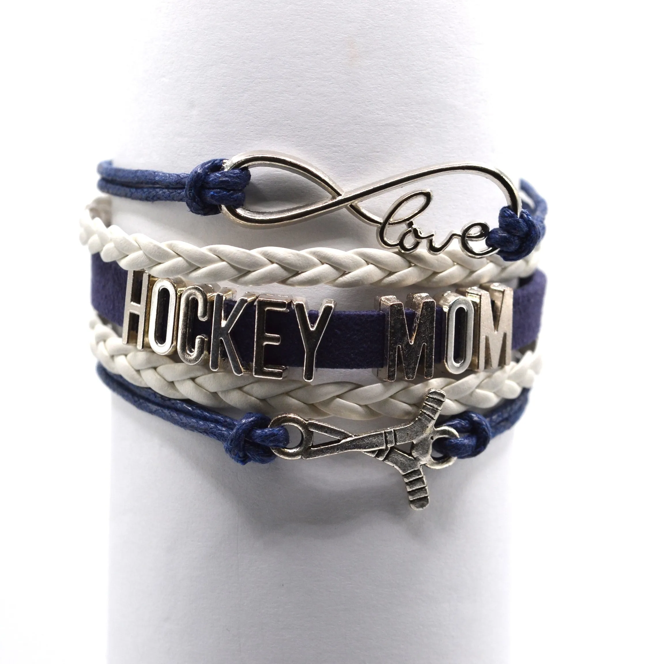 Hockey Mom Bracelet