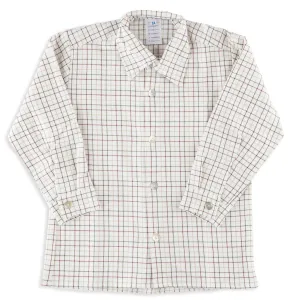 Holiday Plaid Flannel Buttondown Shirt