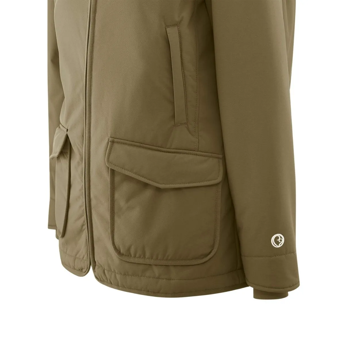 Mamalila Cosy Allrounder Softshell Maternity and Babywearing Jacket - Khaki