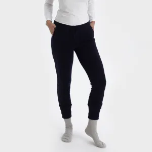 Nora Cashmere Joggers [Midnight blue]