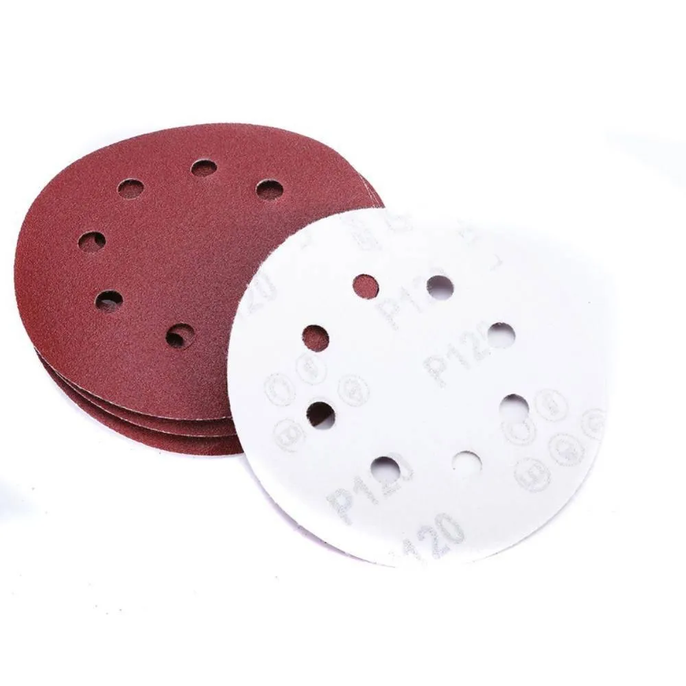 P-100 5 inch 8 Hole Sanding Discs Grind Paper Sanding Disc~2349