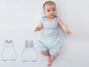 PHIL Baby dungaree sewing pattern ebook pdf