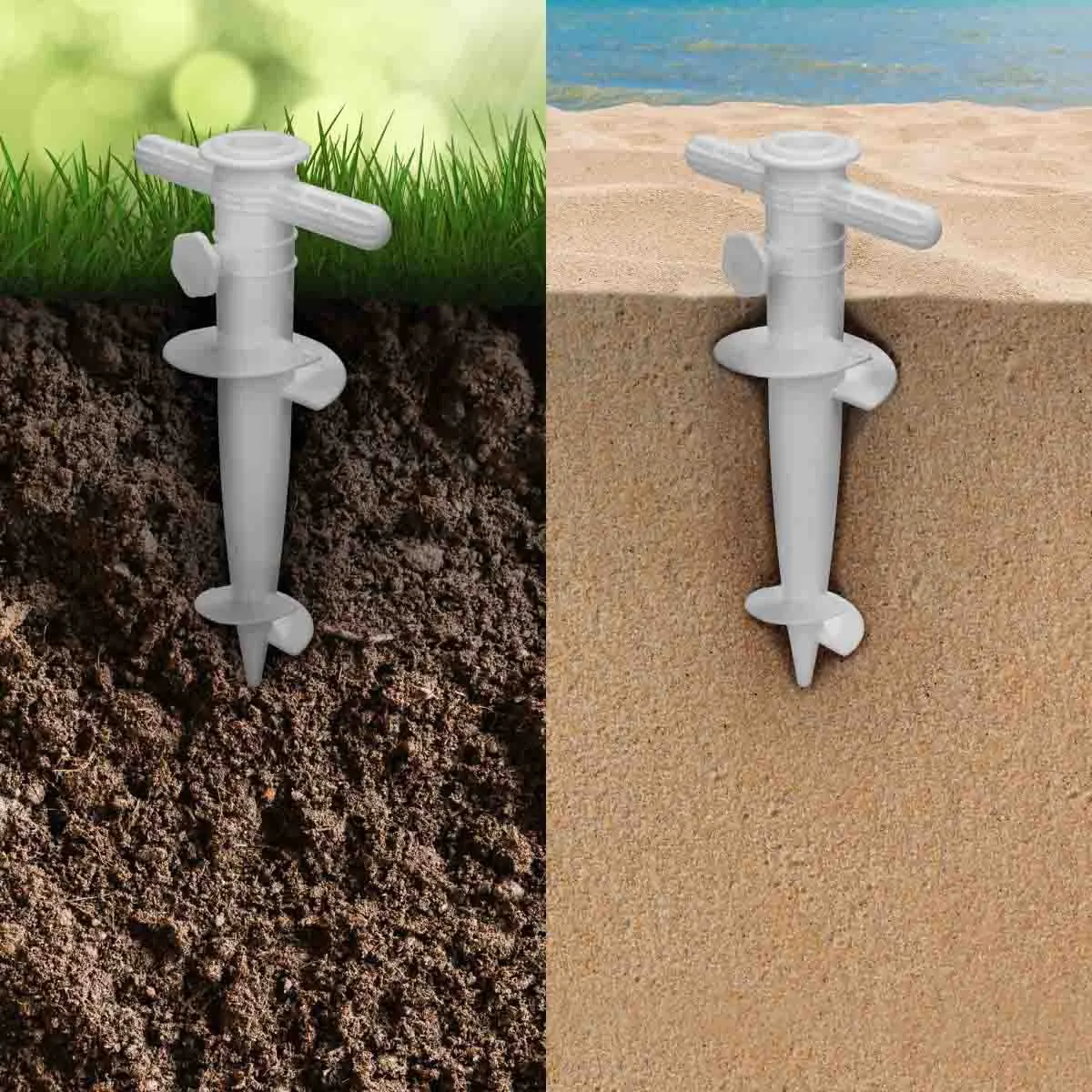 Plastic Beach Umbrella Sand Anchor