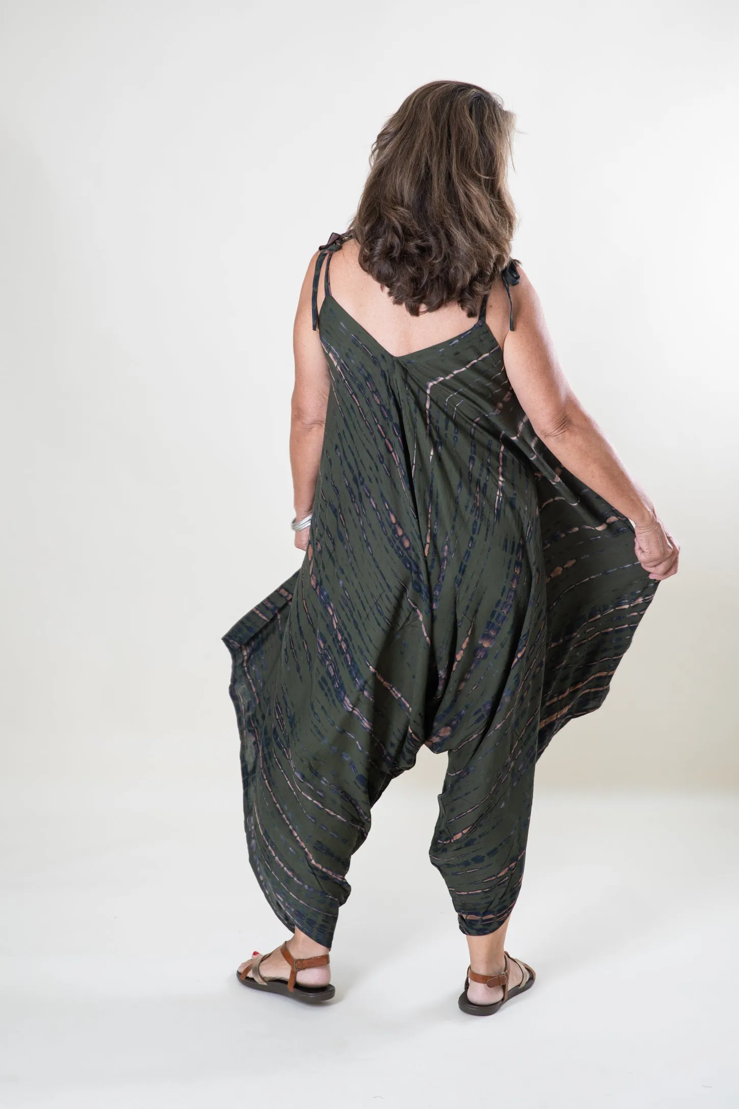 Shibori Tie Dye Jumpsuit