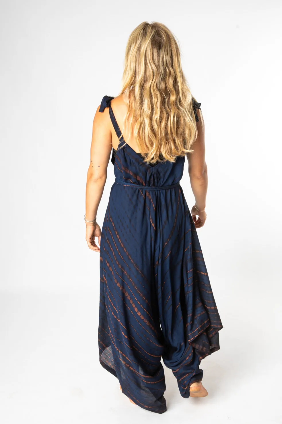 Shibori Tie Dye Jumpsuit