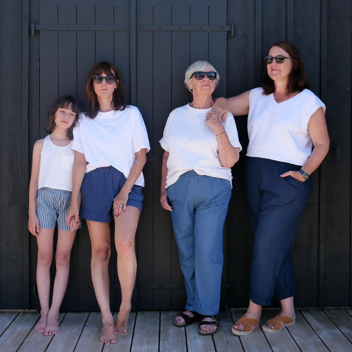 SINGAPOUR - Trousers and shorts - Women 32-52 - PDF Sewing Pattern