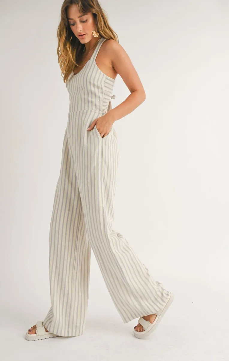 Sky Ivory White Sand Jumpsuit