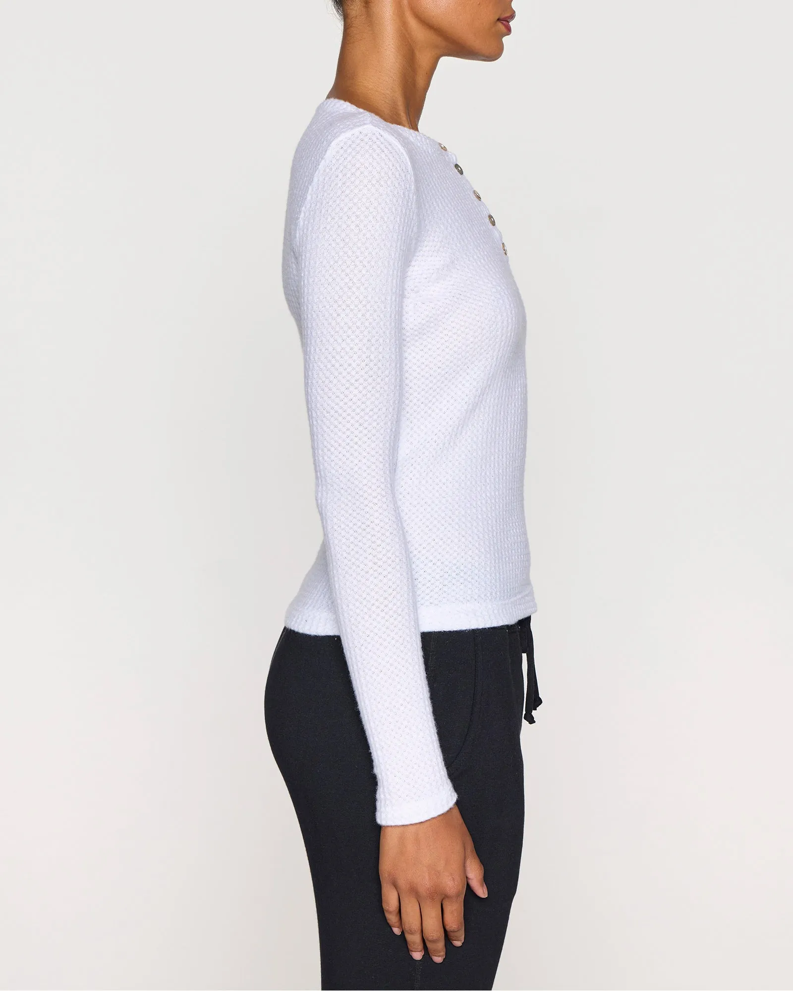 The Women's Waffle Henley