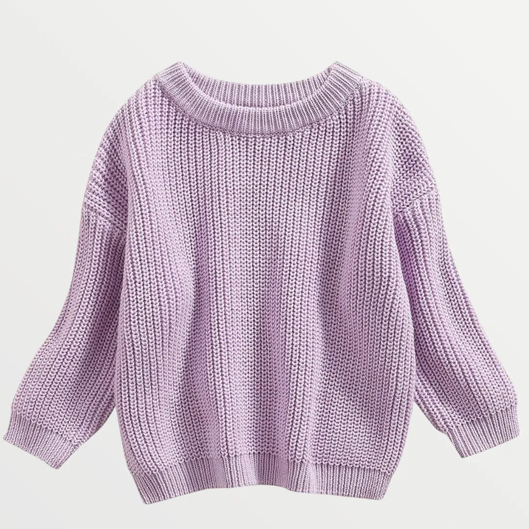 Willow Knit Sweater - Lavender