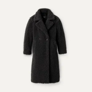 Women's Gertrude Long Teddy Coat