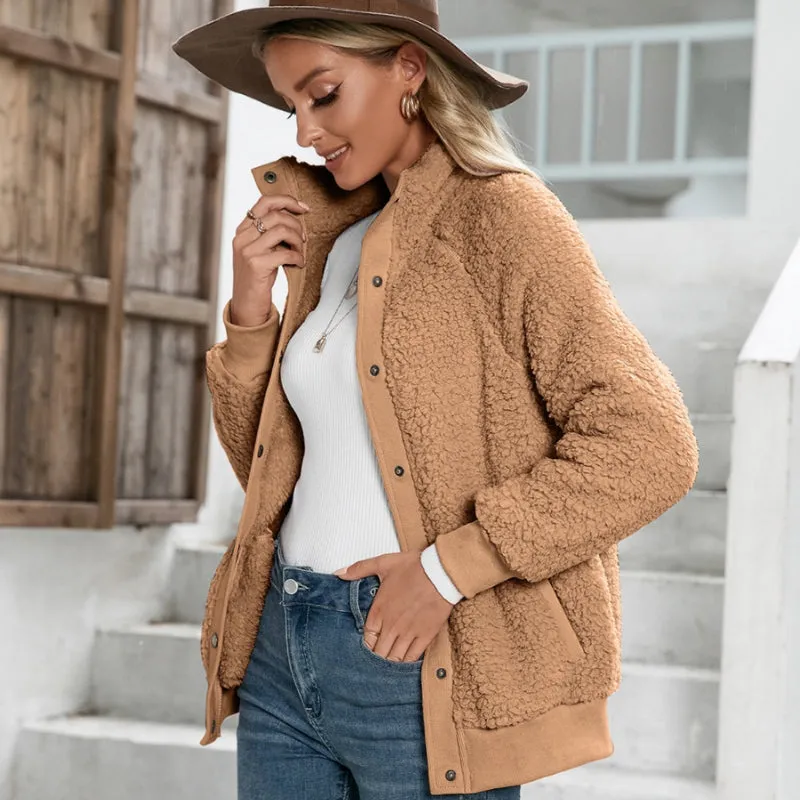 Women's Soft and Fluffy Warm Plush Winter Jackets