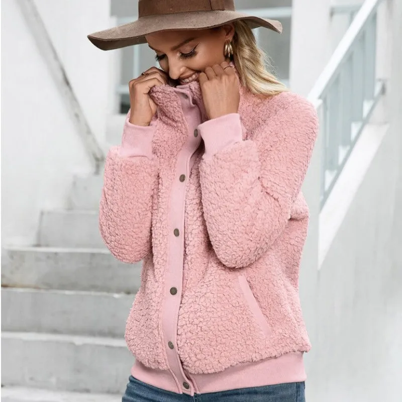 Women's Soft and Fluffy Warm Plush Winter Jackets