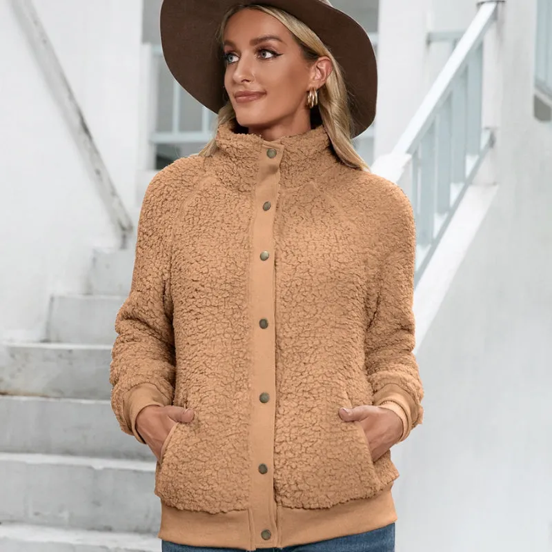 Women's Soft and Fluffy Warm Plush Winter Jackets