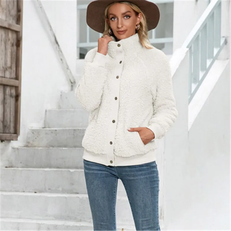 Women's Soft and Fluffy Warm Plush Winter Jackets